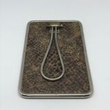 Bevelled barber mirror 12x17,5cm