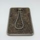 Bevelled barber mirror 12x17,5cm
