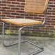 Cesca design chair model b32 in chrome