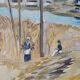 Tableau HST d'après Pissaro