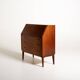 Scandinavian mahogany secretary, 1960s