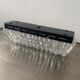 LOT 2 OLD VINTAGE WALL LAMPS IN MOLDED GLASS