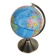 World globe: metal world map