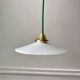 Suspension in smooth opaline green thread early twentieth century