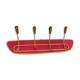 Porte manteau asymétrique des années 50-60