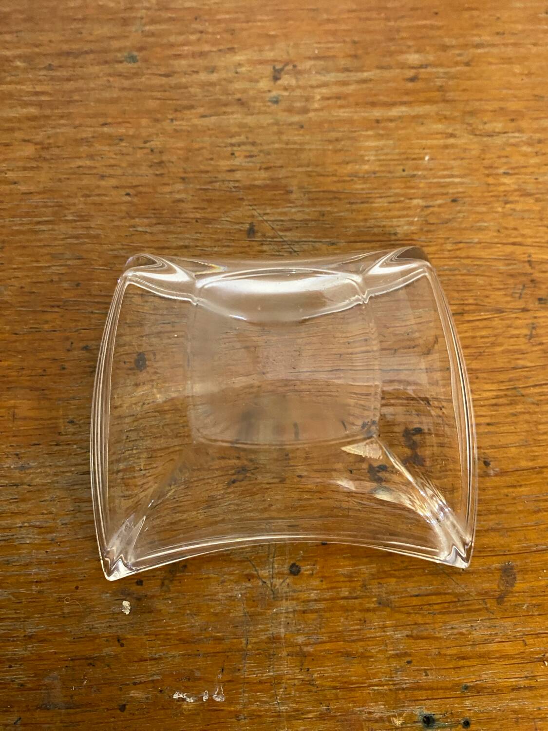 Antique mikasa vintage molded glass empty pocket