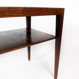 Side table in rosewood by Severin Hansen and Haslev Furniture, 1960s
