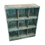 Old library furniture with 9 lockers