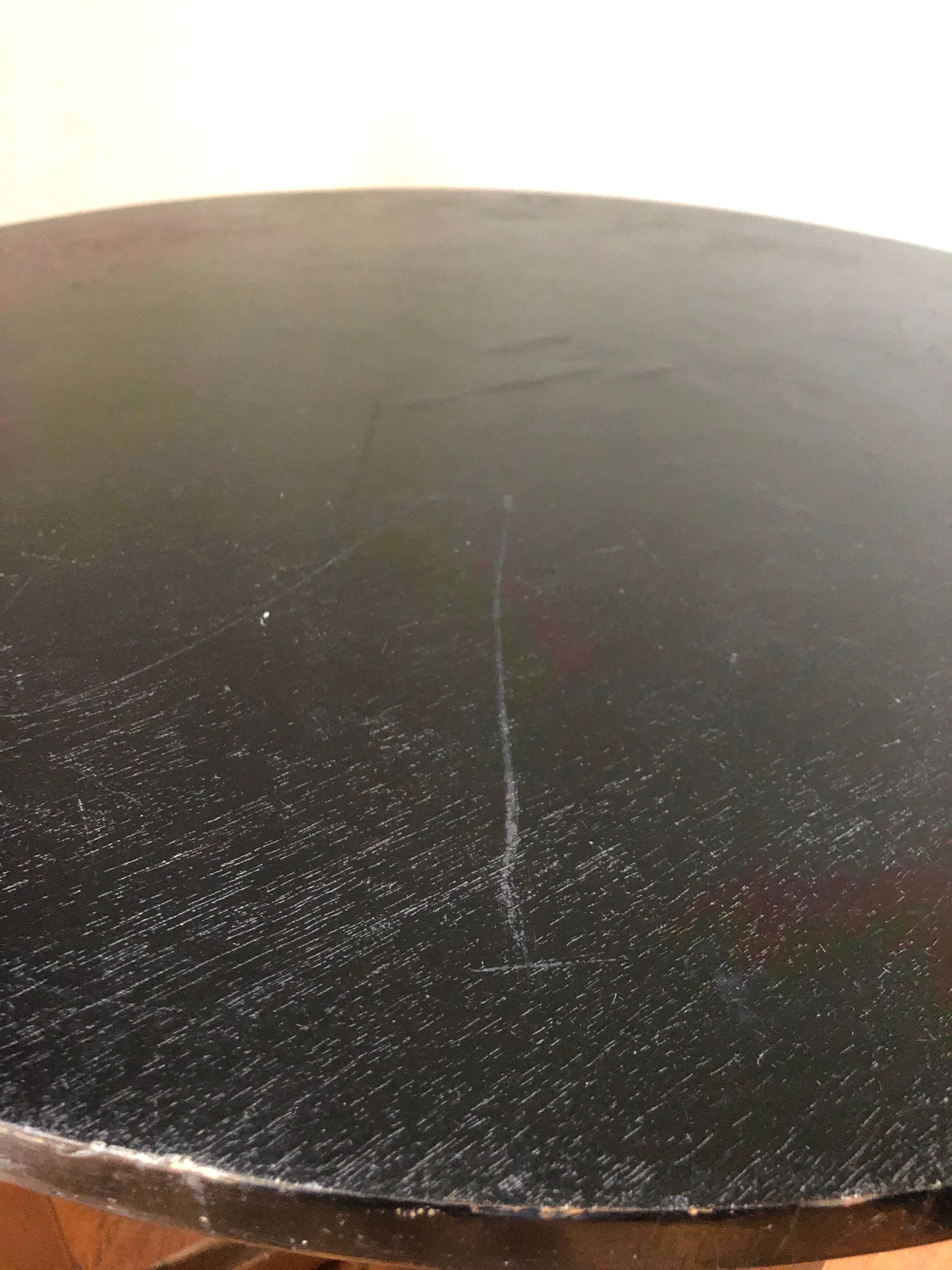 Round side table or Art Deco pedestal table, 1930s