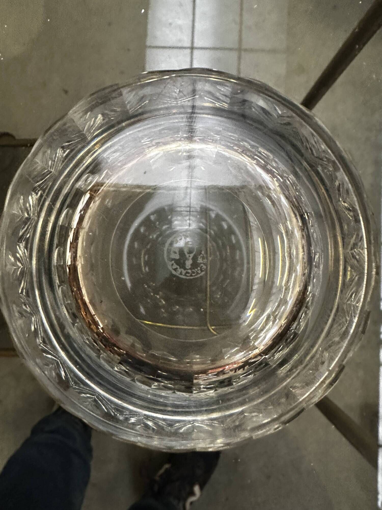 Verre à whisky en cristal Baccarat modèle Picadilly