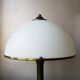 White mushroom table lamp 1970s space age