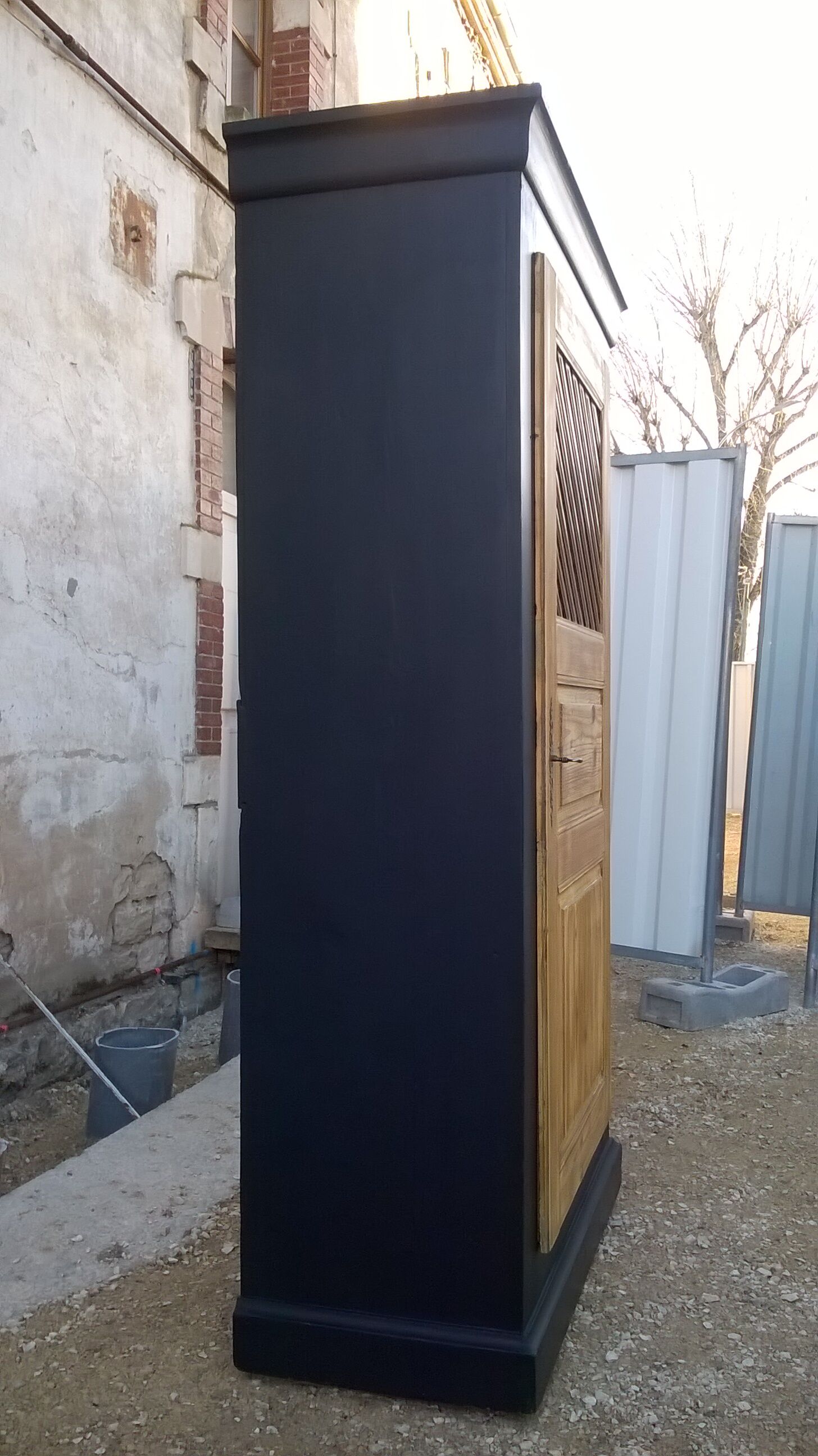 late nineteenth century fir cabinet