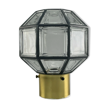 60s 70s lamp light ceiling lamp Limburg glass space age design 60s 70s