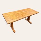 Charlotte Perriand pine table