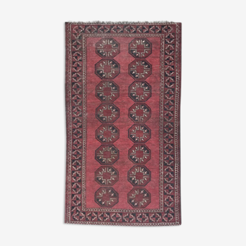 Tapis ancien afghan turkmen 120x208 cm