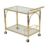Hollywood Regency Trolley Bar Furniture Faux Bamboo Orsenigo Italy