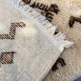 Vintage Berber wool rug