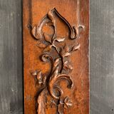 Small 19th century carved wooden wall panel