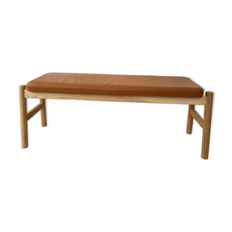 Bolia Float Bench Leather Cognac