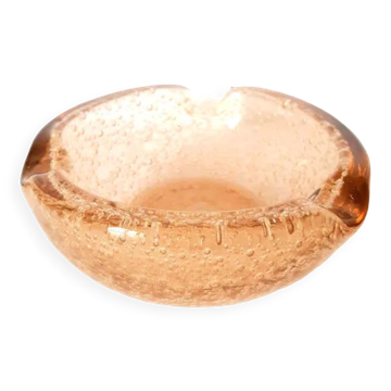Daum Croix de Lorraine crystal ashtray