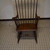 Rocking chair en bois