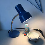 Blue desk lamp