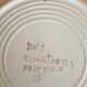 Plate in faience of Moustiers Martres Tolosane