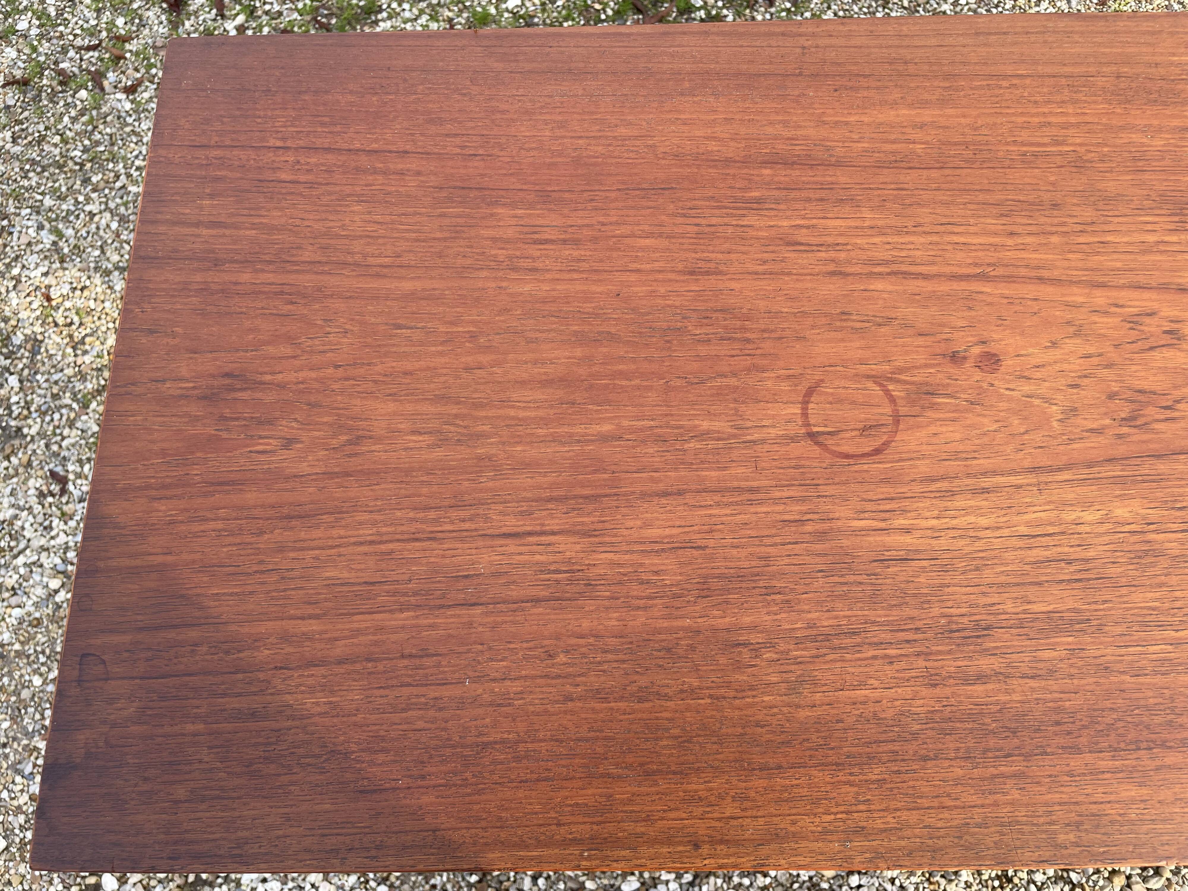 Scandinavian teak row