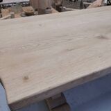 Solid oak monastery table