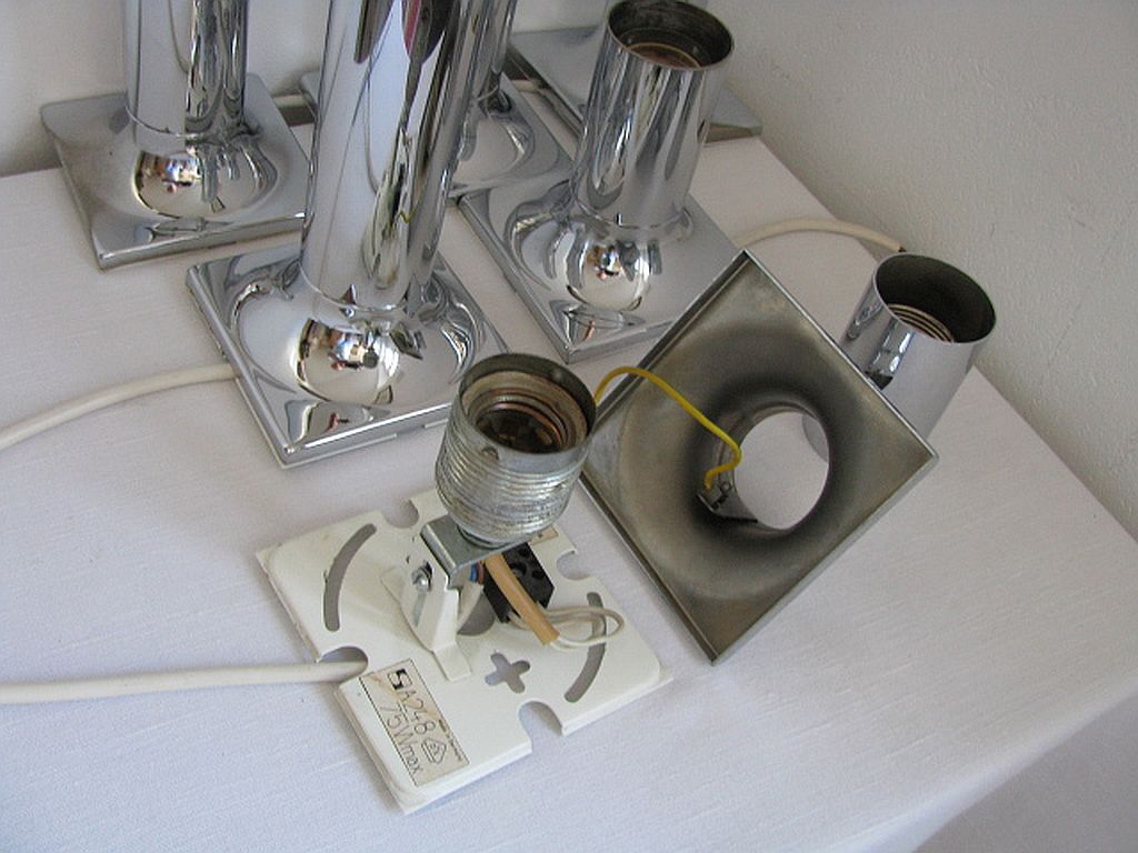 Wall lamp by Rolf Krüger for Staff, 1970s, set of 6