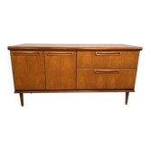 Buffet Meredew rétro vintage en teck, petit modèle, années 1970