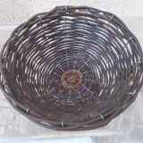 Corbeille en osier pied douche