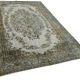 Tapis vintage anatolien 1980 1980 193 cm x 288 cm gris noué