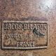 Glazed stoneware jar stamped Jacob Delafon