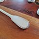 Christofle - Set of 6 table spoons model Chinon in silver-plated metal