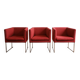 Set of 3 Solo armchairs, B&B Italia