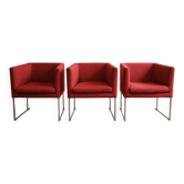 Suite de 3 fauteuils Solo, B&B Italia