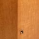 Scandinavian Birch Corner Cabinet, Mid-Century