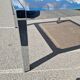 Chrome and smoked glass coffee table from the 70s.