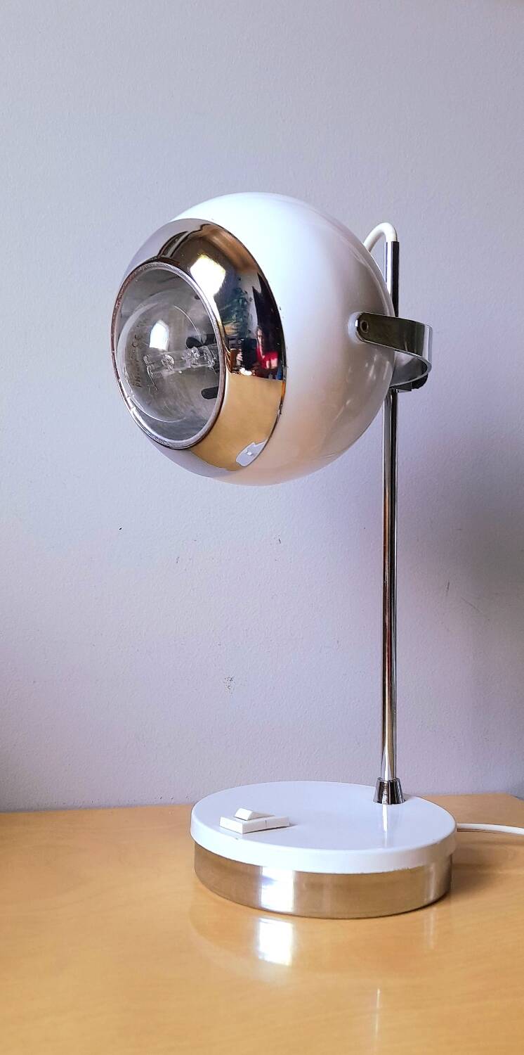 Eyeball table lamp, 1970