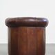 Fauteuil club en cuir de mouton