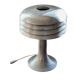 Lampe à poser champignon BN 26 de Hans-Agne Jakobsson en aluminium brossé