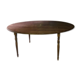 Wooden round table
