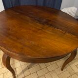 Period half-moon table