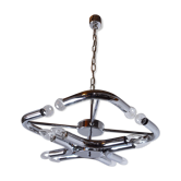 Regency Space-Age chandelier, Italy, 1970