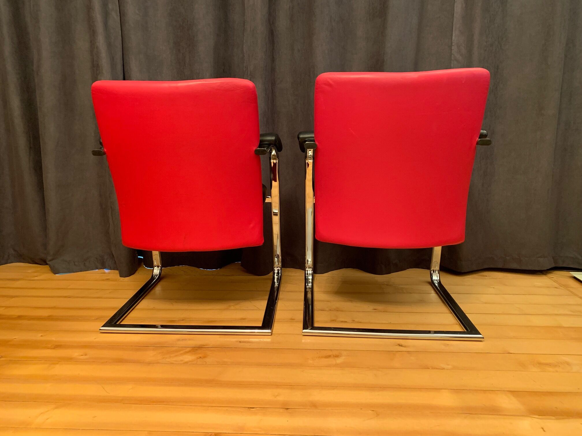 Pair of Löffler armchairs, Germany