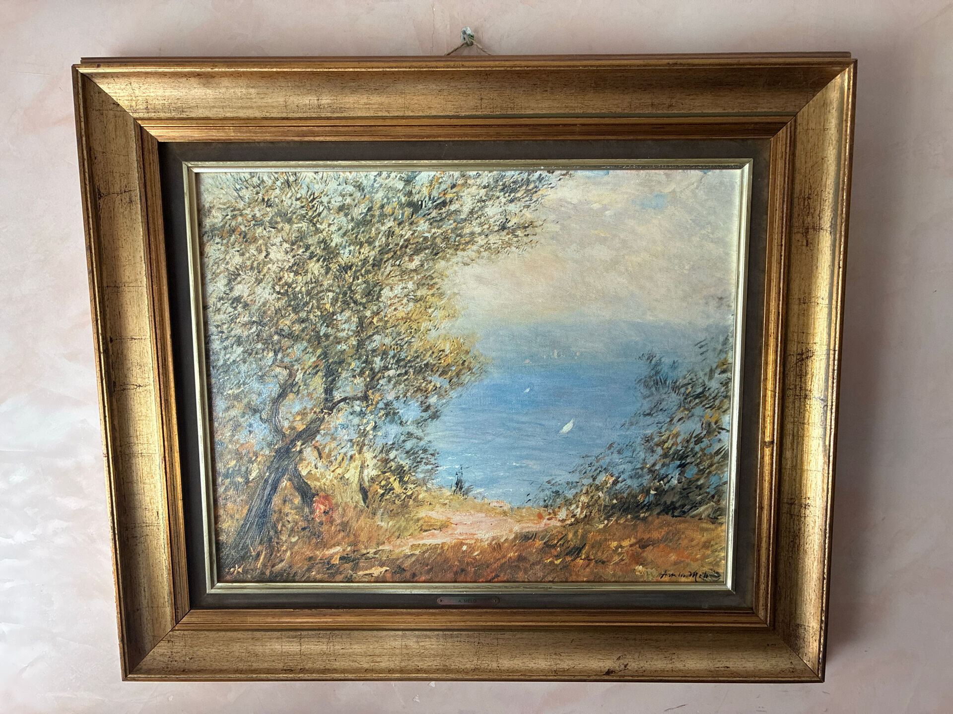 Tableau paysage de Attilio Melo