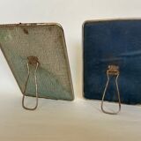 Pair of barber mirrors 24x18 cm