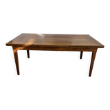 12-person farmhouse table, rustic solid wood 666001