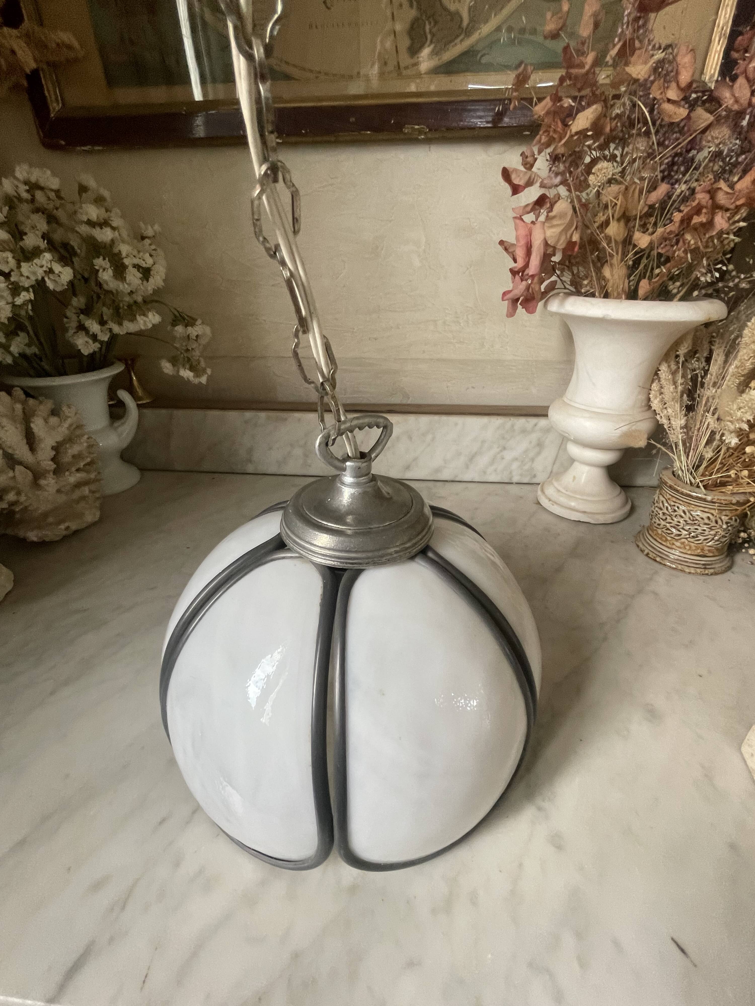 Vintage style Tiffany suspension